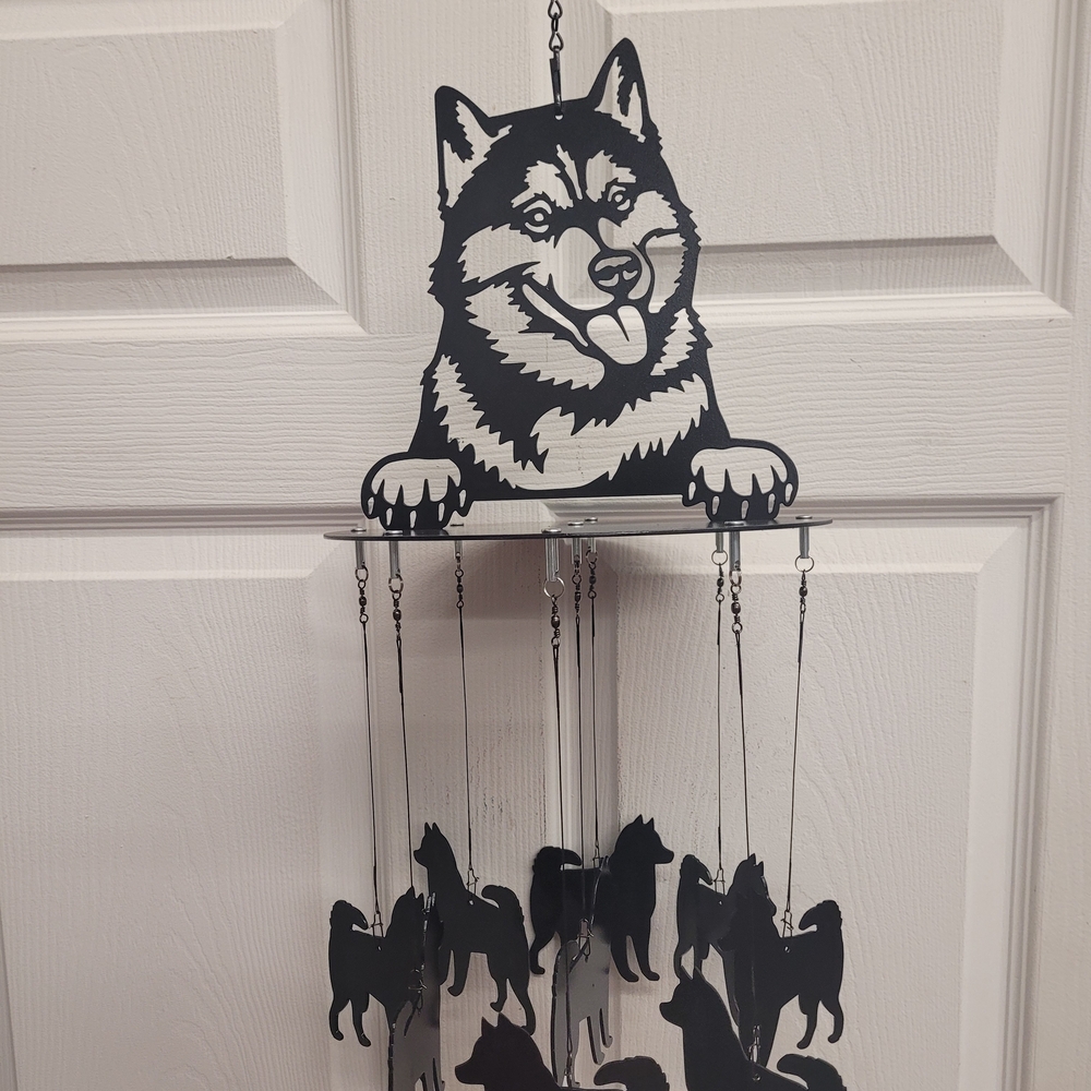 Black Husky Wind Chime